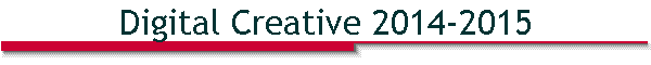 Digital Creative 2014-2015