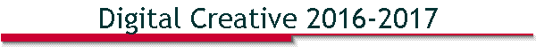 Digital Creative 2016-2017